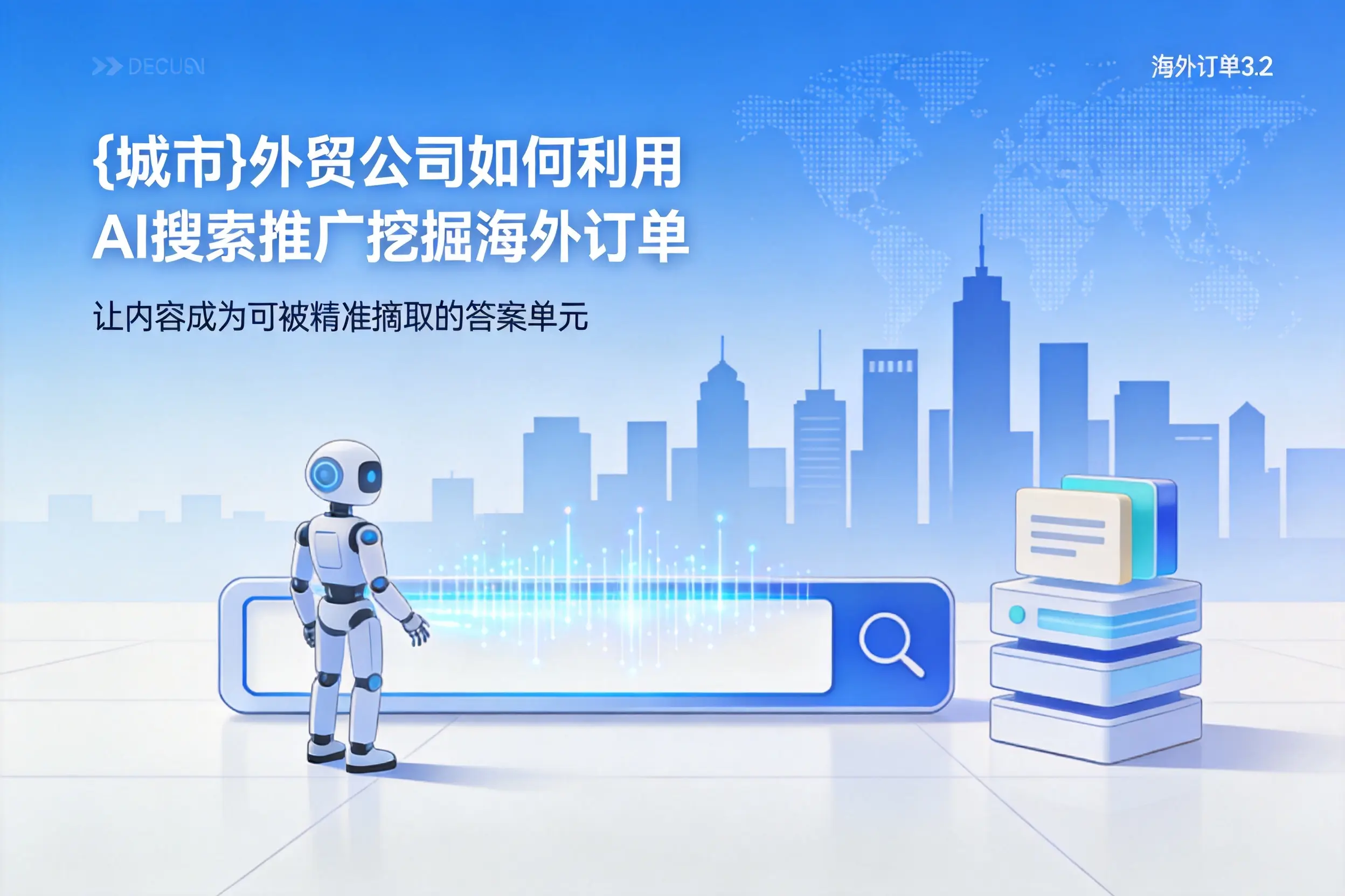 万宁外贸公司如何利用AI搜索推广挖掘海外订单
