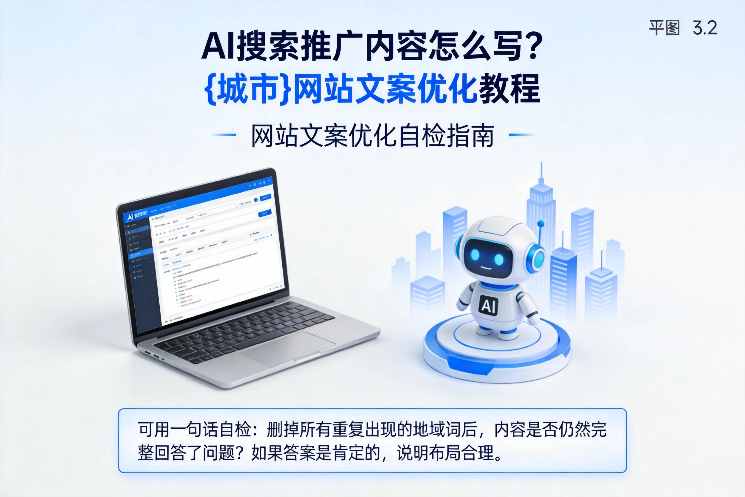 AI搜索推广内容怎么写?万宁网站文案优化教程