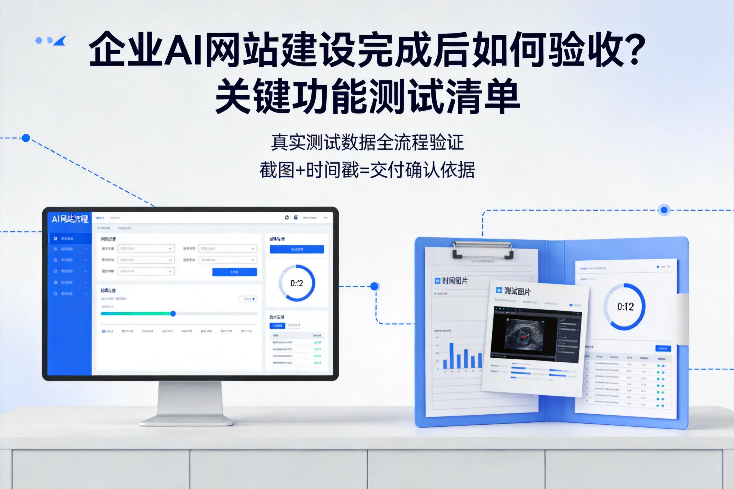 万宁企业AI网站建设完成后如何验收？关键功能测试清单