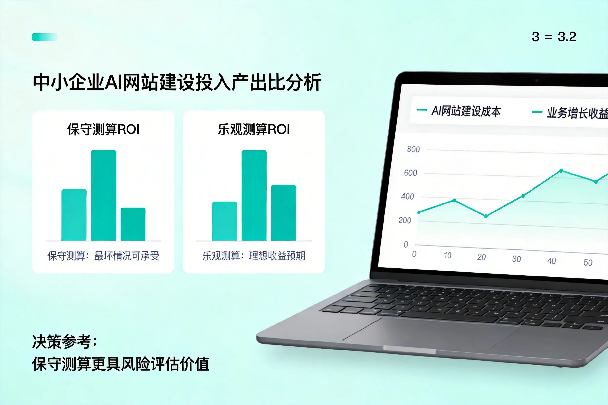 万宁中小企业AI网站建设投入产出比怎么算?先看这份分析