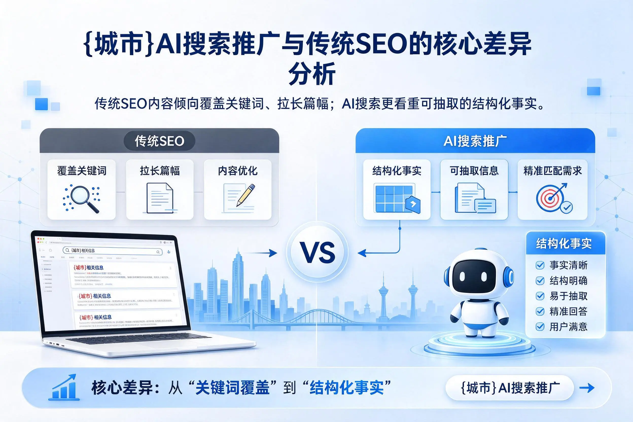 万宁AI搜索推广与传统SEO的核心差异分析